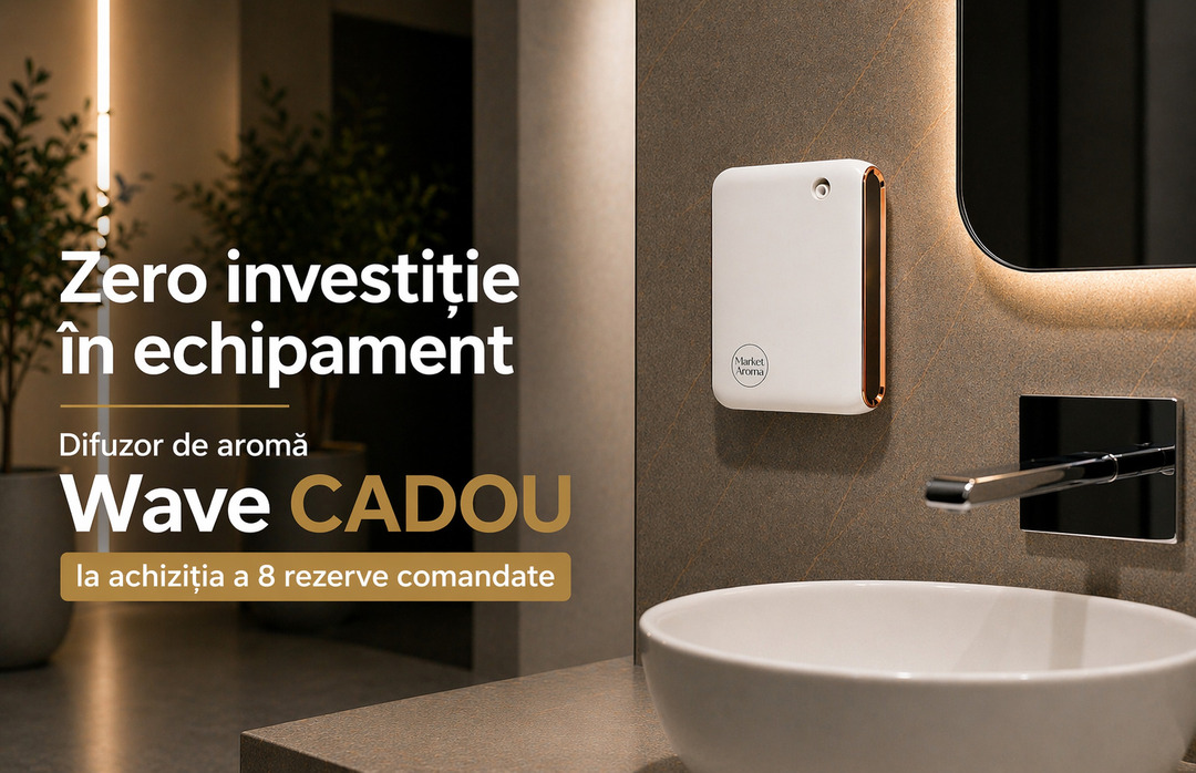 Aromatizare profesională pentru spații de până la 30 m2 