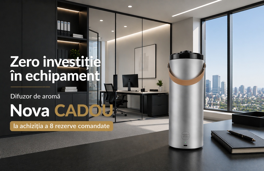 Aromatizare profesională pentru spații de până la 100 m2 