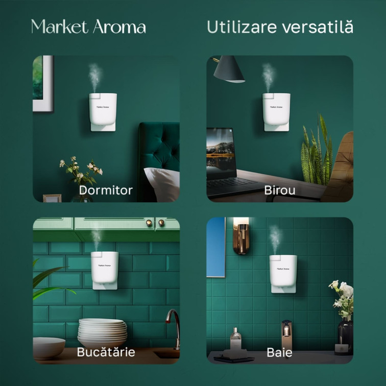 Difuzor de aromă Bloomi Negru