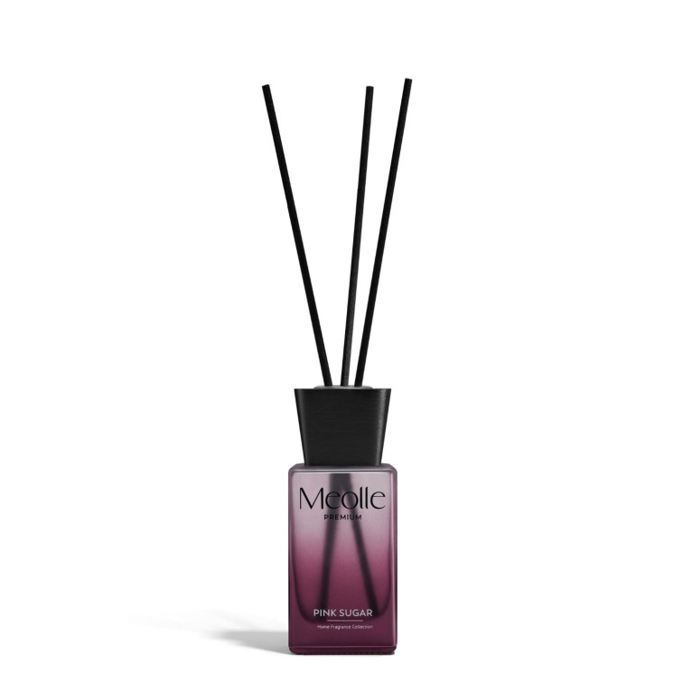 Odorizant cu bețișoare parfumate Meolle 100 ml – Pink Sugar