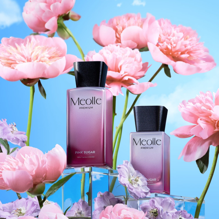 Odorizant cu bețișoare parfumate Meolle 100 ml – Pink Sugar