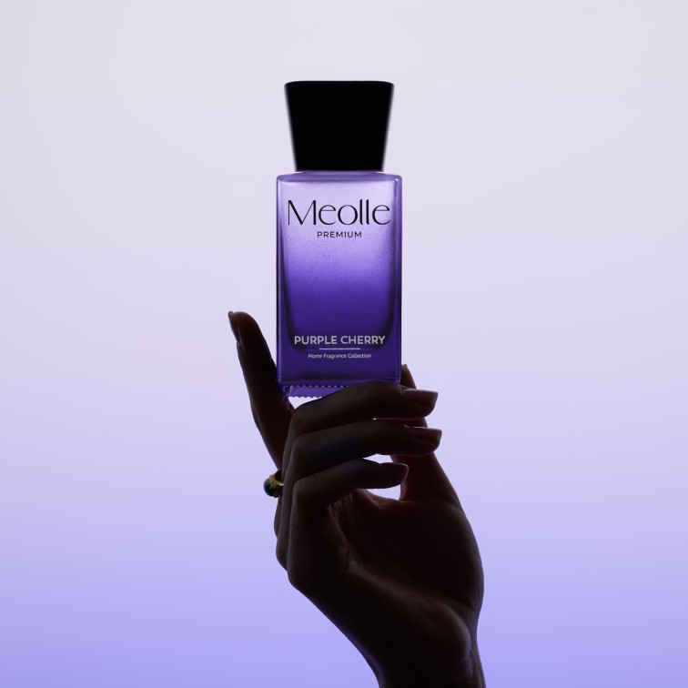 Odorizant cu bețișoare parfumate Meolle 100 ml – Purple Cherry