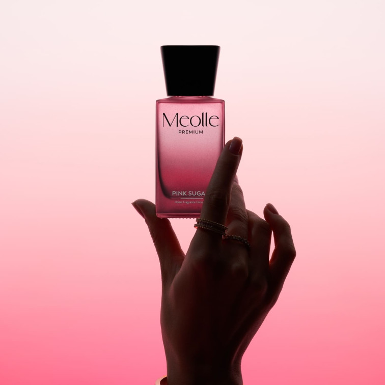 Odorizant cu bețișoare parfumate Meolle 100 ml – Pink Sugar
